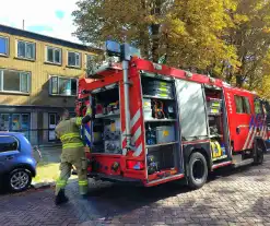 Bewoners zijn gewekt door brandalarm