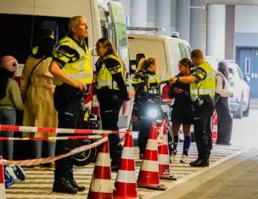 Politie studenten organiseren grote verkeerscontrole