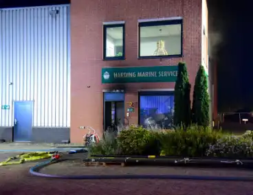 Brand zorgt voor veel rookontwikkeling