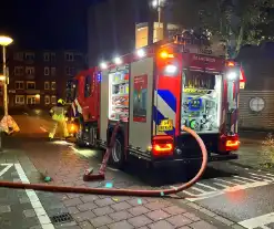 Brandweer ingezet voor brand in kelderbox