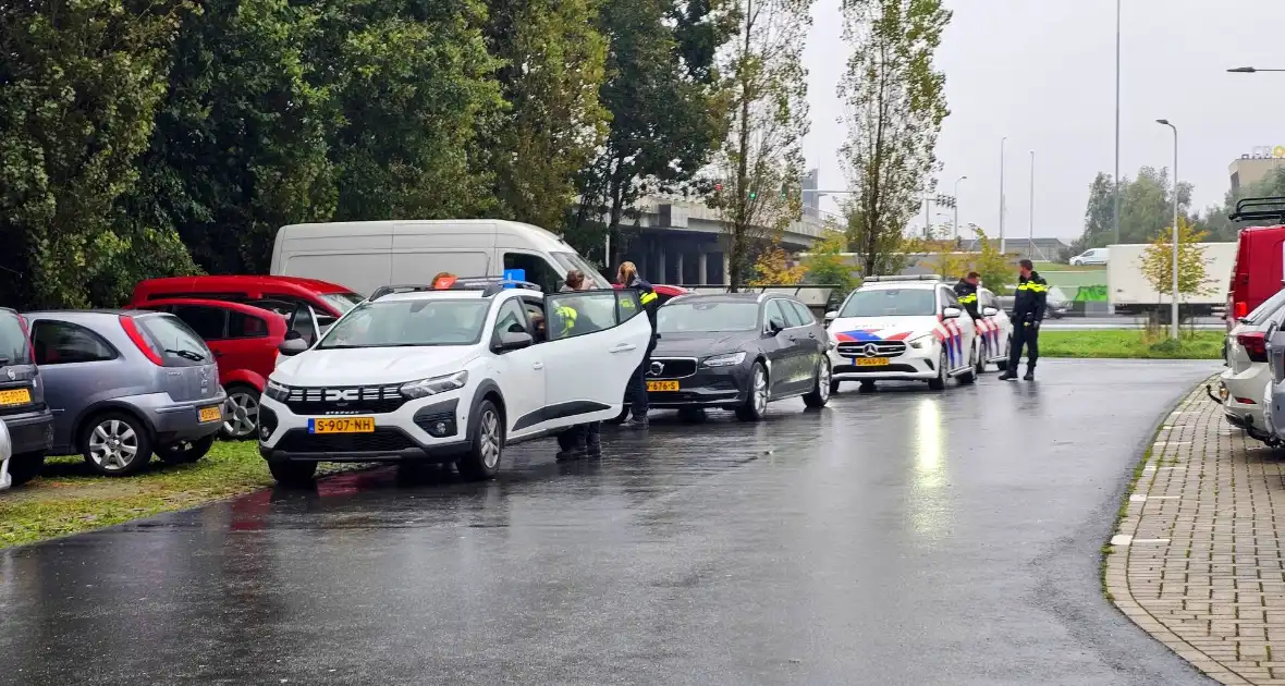 Lesauto betrokken bij verkeersongeval - Foto 1