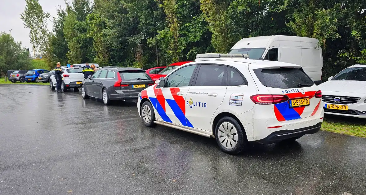 Lesauto betrokken bij verkeersongeval - Foto 2