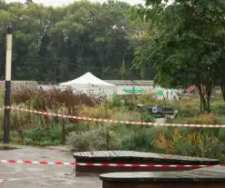 Lichaam gevonden in Beatrixpark, politie doet onderzoek