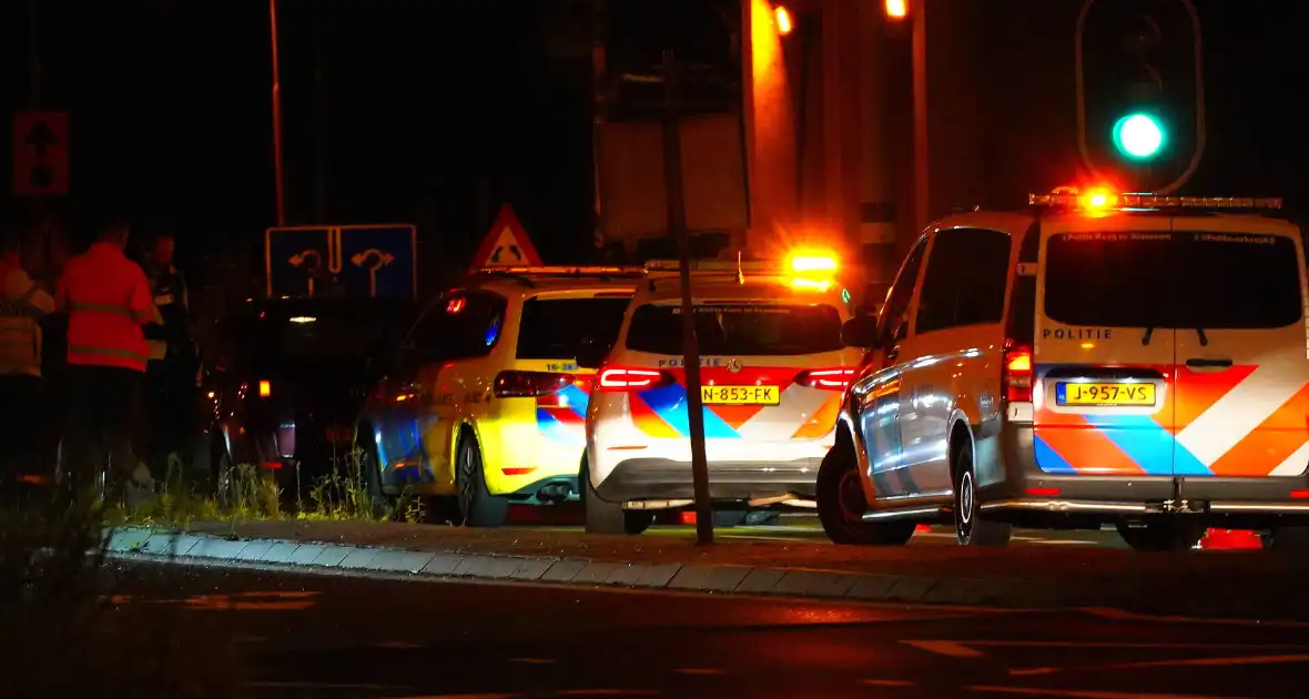 Rijbaanafsluiting wegens ongeval - Foto 3