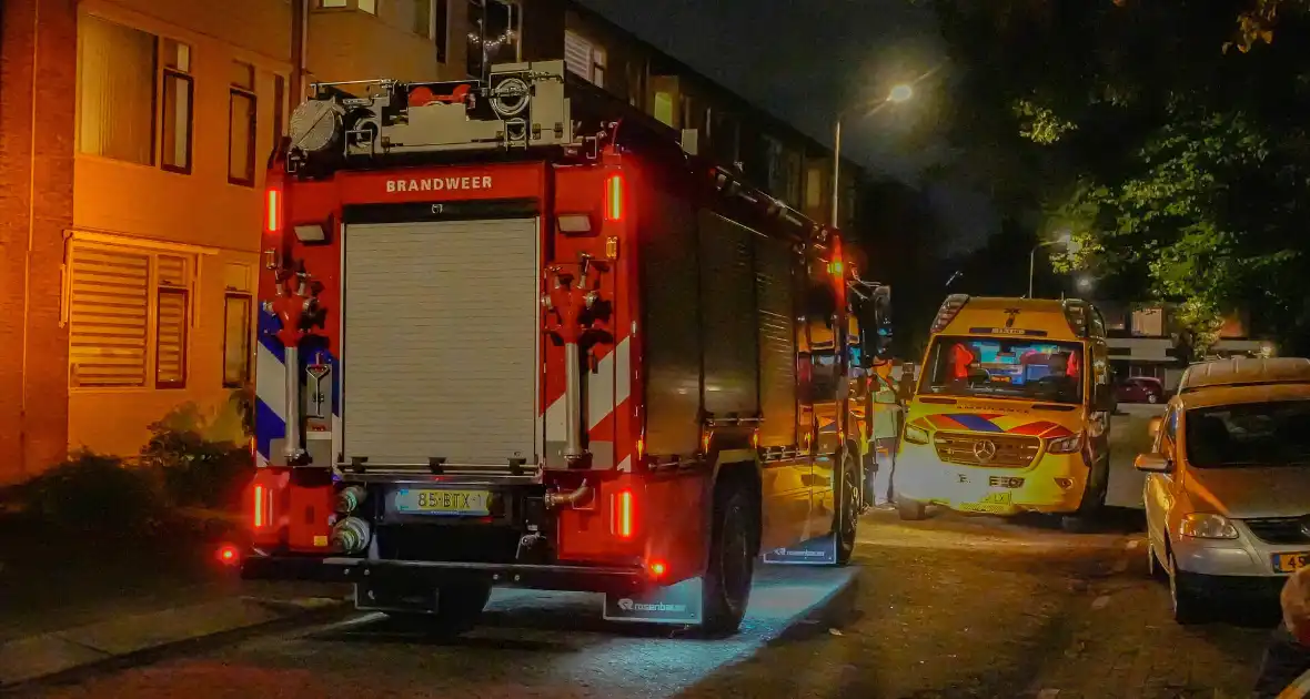 Ambulancedienst ingezet bij brandmelding