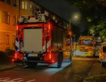 Ambulancedienst ingezet bij brandmelding