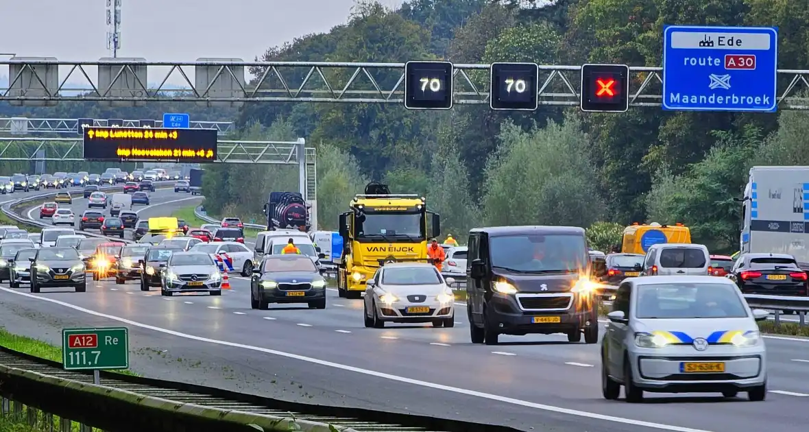 File door twee ongevallen