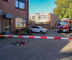 Brandweer ingezet na gat in wegdek