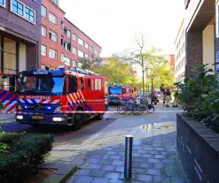 Uitslaande brand in flatwoning