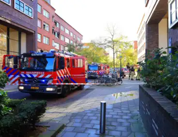 Uitslaande brand in flatwoning