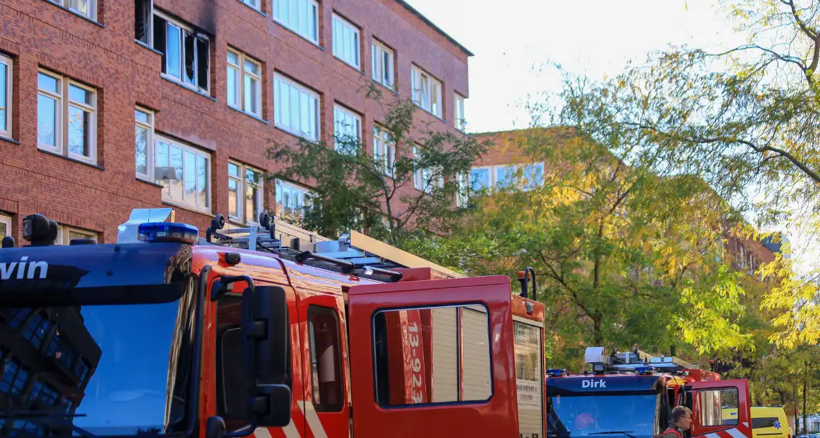 Uitslaande brand in flatwoning - Foto 5