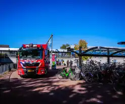 Persoon overleden na botsing met trein