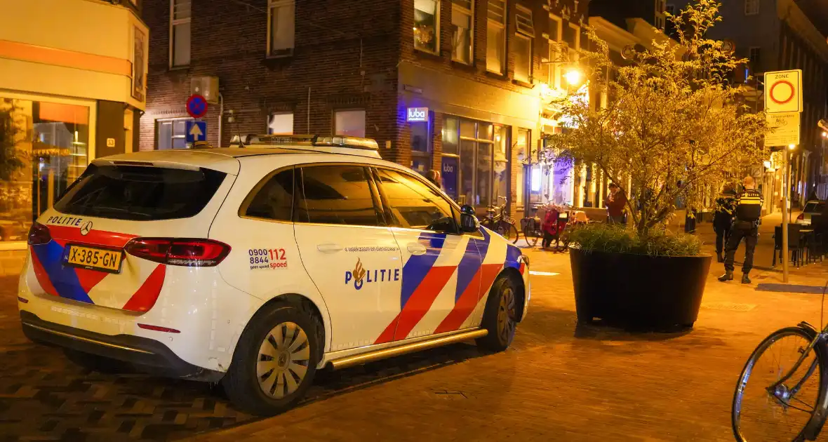 Aanhouding na vechtpartij bij brasserie