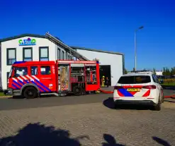 Brand bij meubelmaker snel onder controle