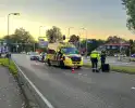 Bezorger op fiets gewond bij aanrijding met auto