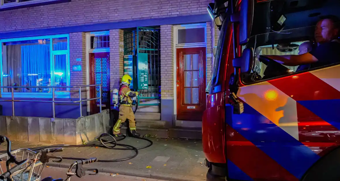 Droger vliegt in brand, bewoners ongedeerd - Foto 1