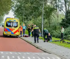 Wielrenner zwaargewond, traumateam ingezet