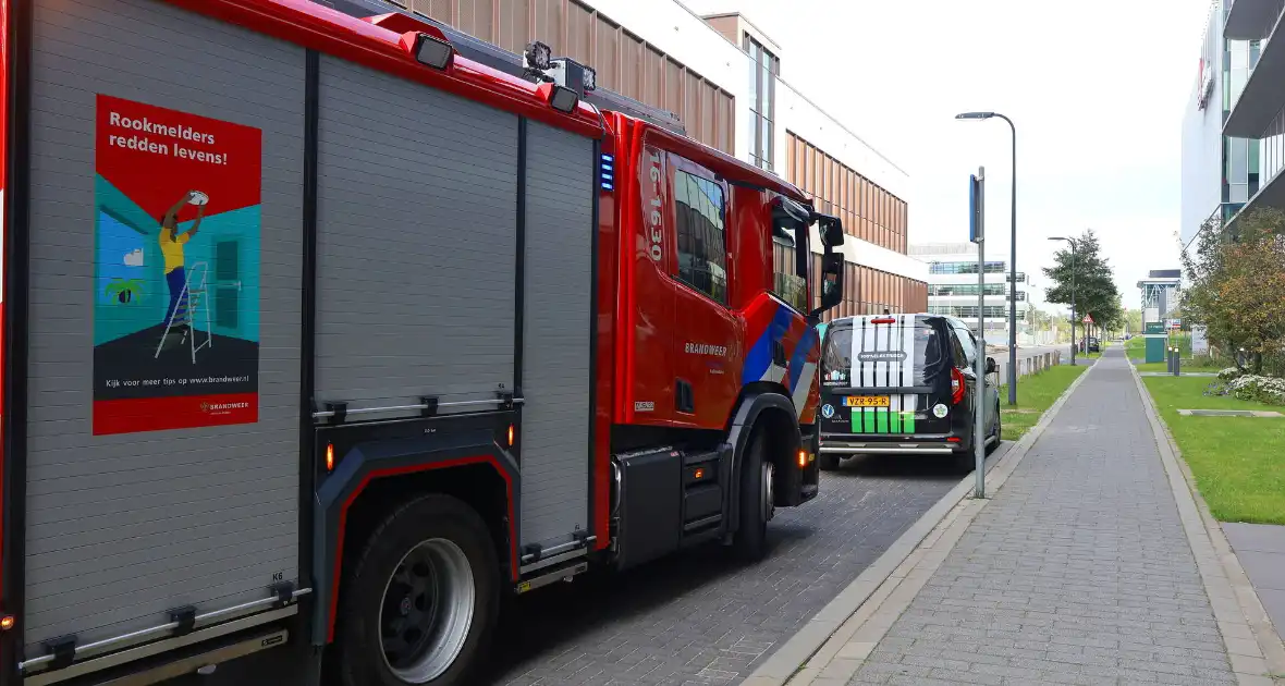 Beveiliger ziet rook en alarmeert brandweer - Foto 2