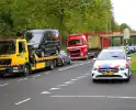 Vrachtwagen veroorzaakt kettingbotsing