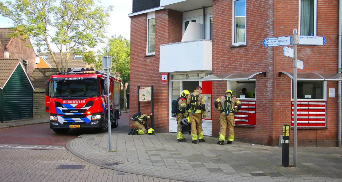 Straat afgezet na melding gaslekkage