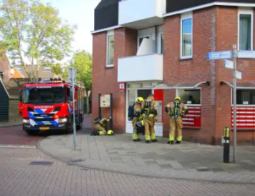 Straat afgezet na melding gaslekkage