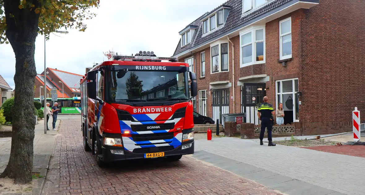 Motor van afzuiginstallatie vat vlam - Foto 4