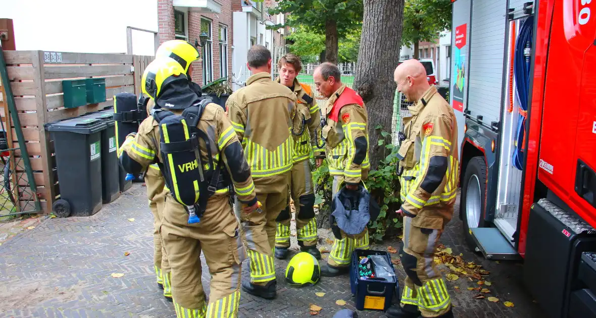 Gaslekkage ontstaan tijdens graafwerkzaamheden