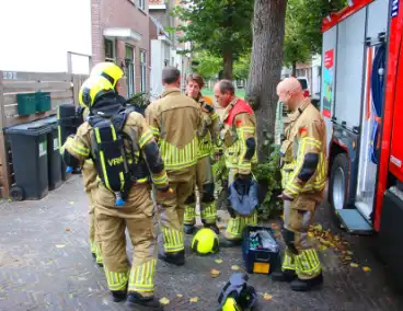 Gaslekkage ontstaan tijdens graafwerkzaamheden