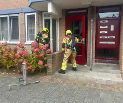 Wierookstokje zorgt voor rookontwikkeling in woning