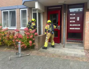 Wierookstokje zorgt voor rookontwikkeling in woning