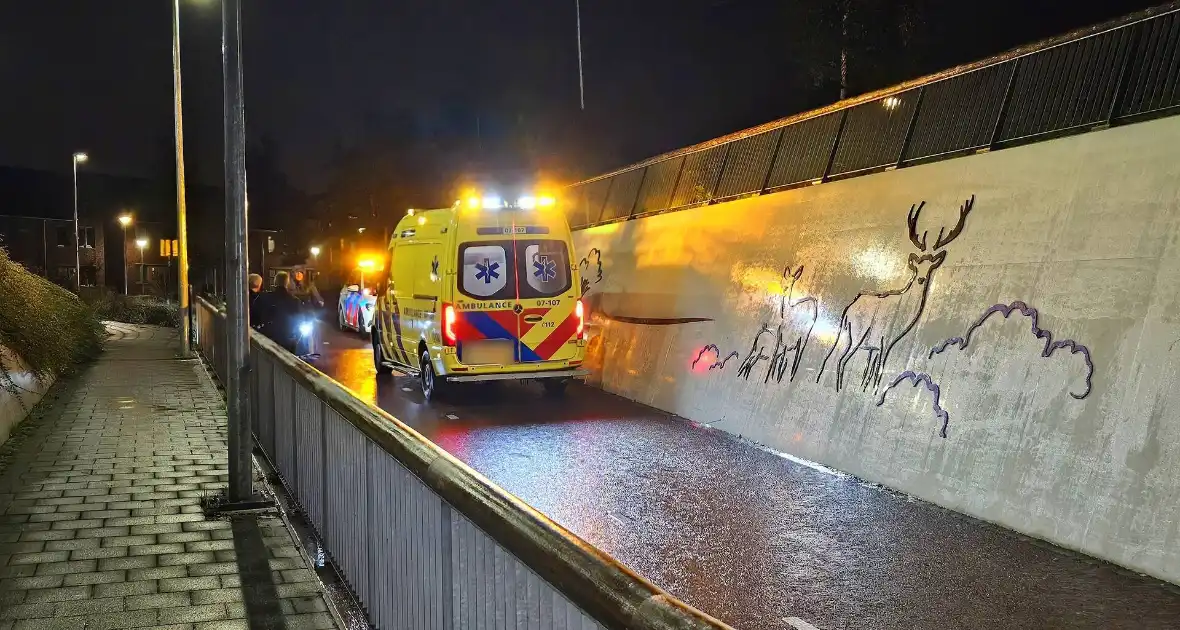 Fietser gewond na val in fietstunnel - Foto 4