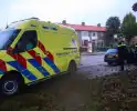 Scooterrijder gewond door gladde bladeren op de weg