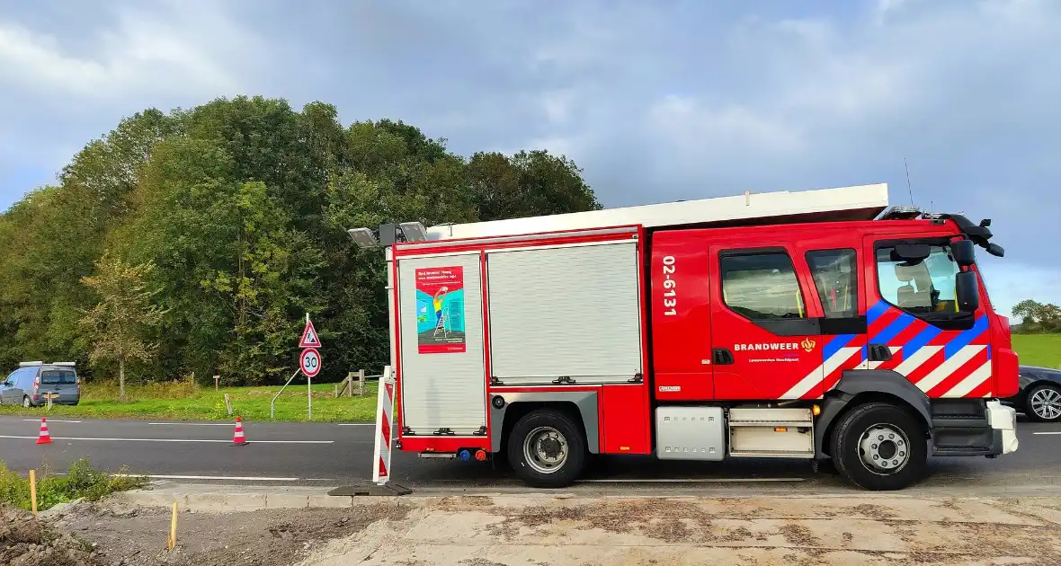 Brandweer ingezet voor buitenbrand bij crematorium