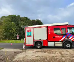 Brandweer ingezet voor buitenbrand bij crematorium