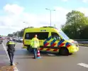 Flinke schade en vertraging na kop-staartaanrijding