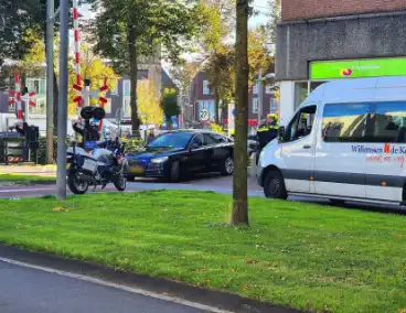 Politie zet verdachte persoon klem tijdens wielerkoers