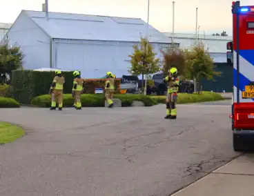 Brandweer ingezet voor gaslekkage bij kas