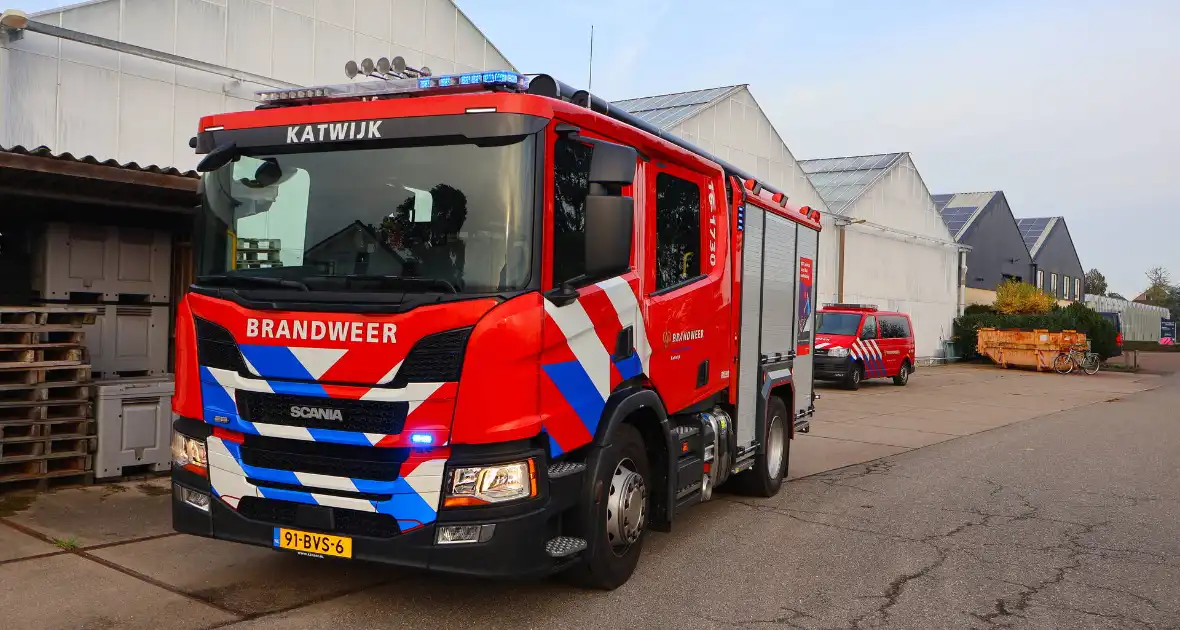 Brandweer ingezet voor gaslekkage bij kas - Foto 2