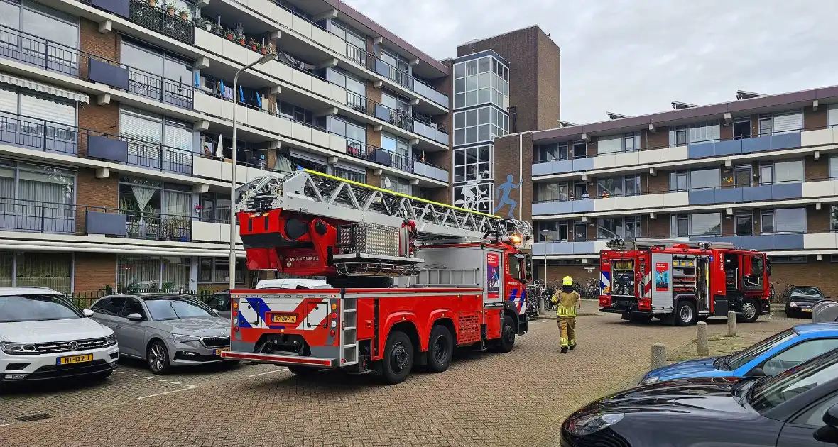 Aangebrand eten in oven zorgt voor brandweer inzet