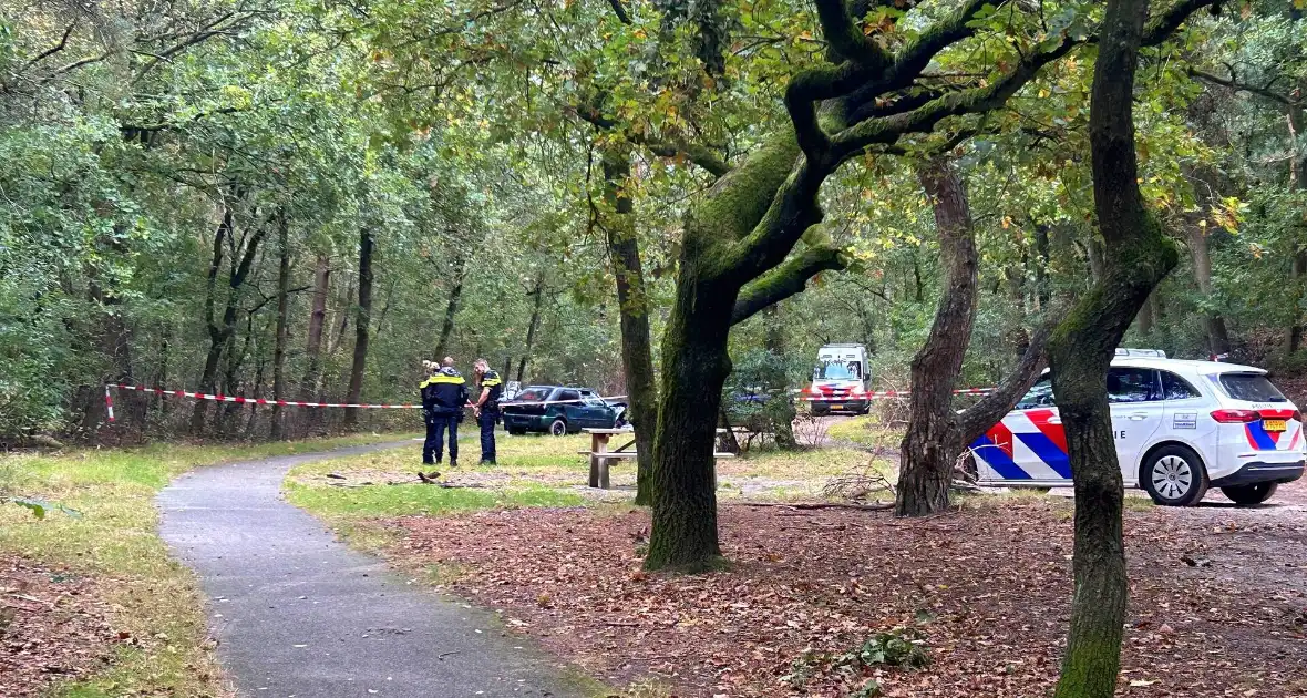 Vier gewonden bij frontale botsing in bos - Foto 1