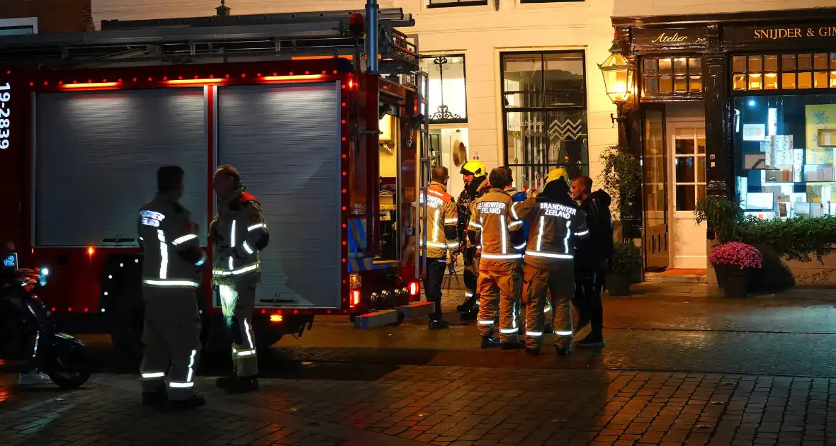 Brand in winkelpand snel onder controle - Foto 1