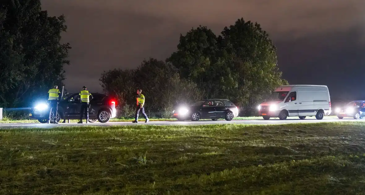 Politie treft dronken bestuurder tijdens alcoholcontrole