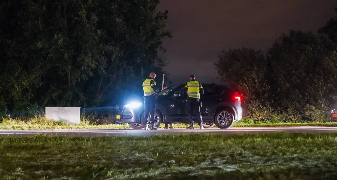 Politie treft dronken bestuurder tijdens alcoholcontrole - Foto 1