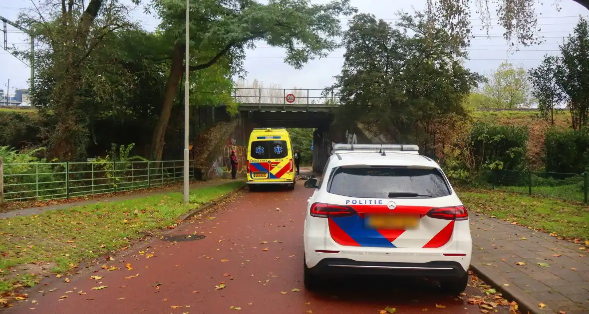 Fatbiker en wielrenner komen met elkaar in botsing - Foto 2