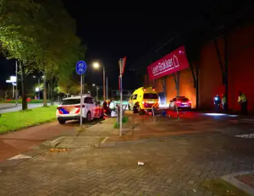 Bestuurder scooter verliest controle na politieachtervolging