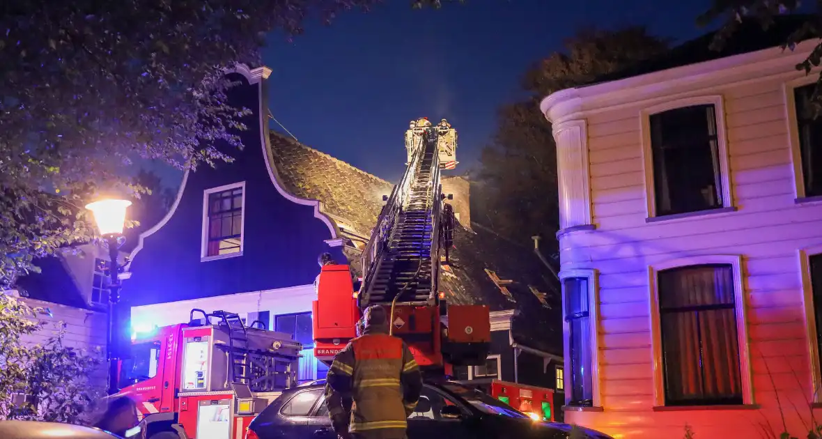 Woningbrand opgeschaald wegens oude woningen