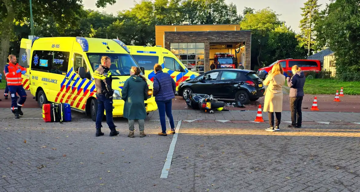 Motorrijder ernstig gewon bij ongeval met auto - Foto 3