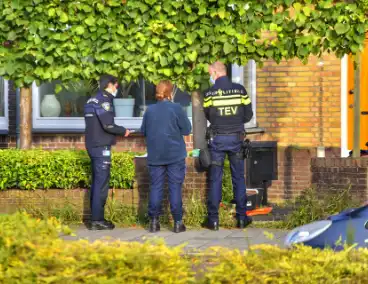 Verdacht pakketje aangetroffen in voortuin