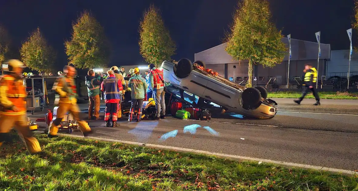 Brandweer oefent ernstig ongeval op provinciale weg - Foto 1