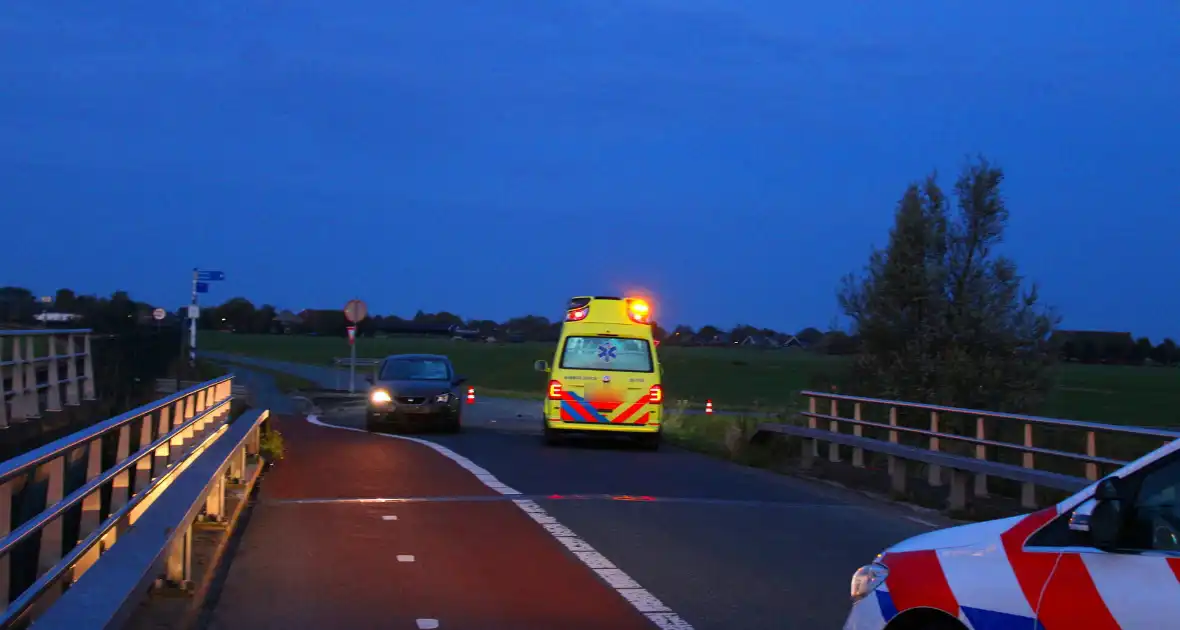 Veel schade bij aanrijding met brommer